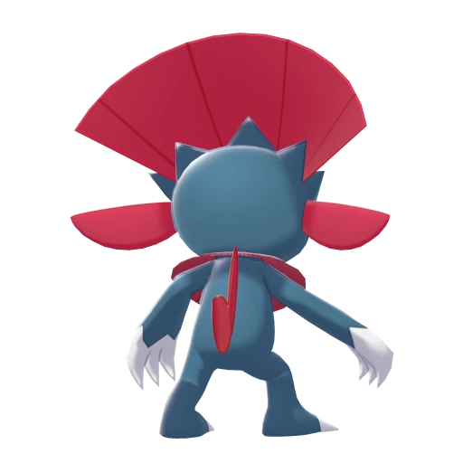 Weavile, Back, in Sword & Shield: The Crown Tundra