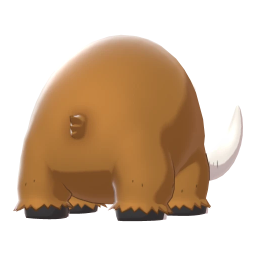 Mamoswine, Back, in Sword & Shield: The Crown Tundra
