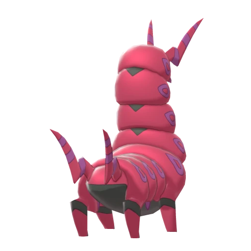 Scolipede, Back, in Sword & Shield: The Isle of Armor