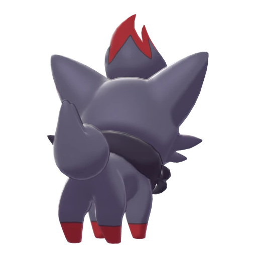 Zorua, Back, in Sword & Shield: The Isle of Armor