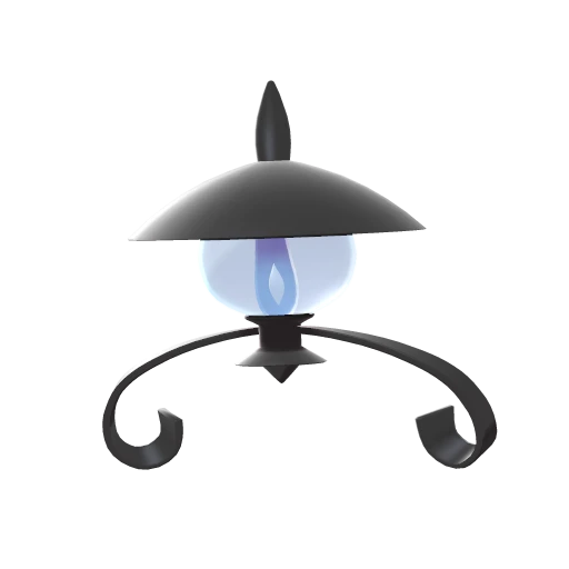 Lampent, Back, in Sword & Shield: The Crown Tundra