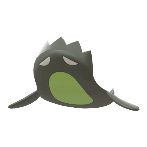 Stunfisk Galarian, Back, in Sword & Shield