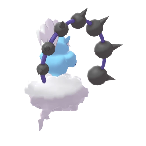 Thundurus Incarnate Forme, Back, in Sword & Shield