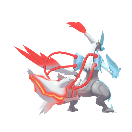 Kyurem White, Back, in Sword & Shield