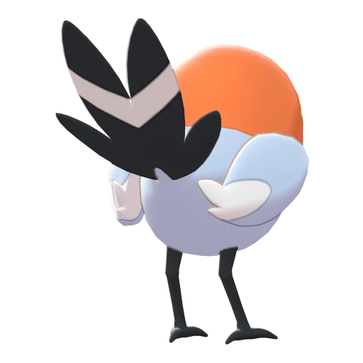 Fletchling, Back, in Sword & Shield: The Isle of Armor