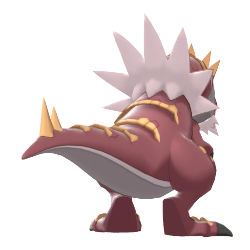 Tyrantrum, Back, in Sword & Shield
