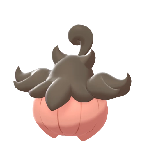Pumpkaboo Large Size, Back, in Sword & Shield