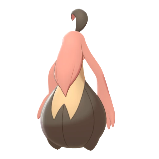 Gourgeist Small Size, Back, in Sword & Shield: The Crown Tundra