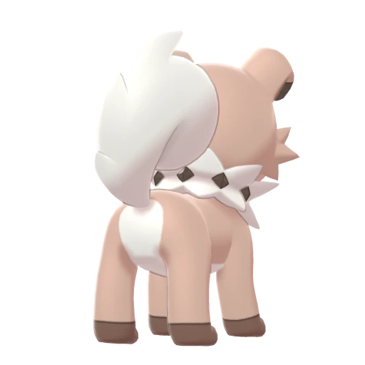 Rockruff, Back, in Sword & Shield: The Isle of Armor