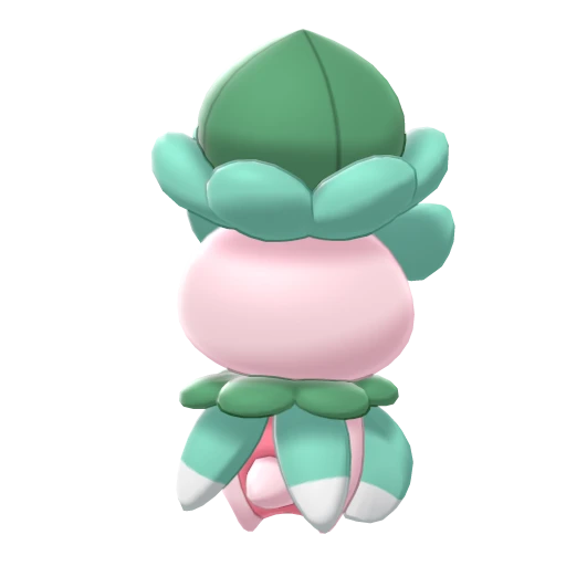 Fomantis, Back, in Sword & Shield: The Isle of Armor