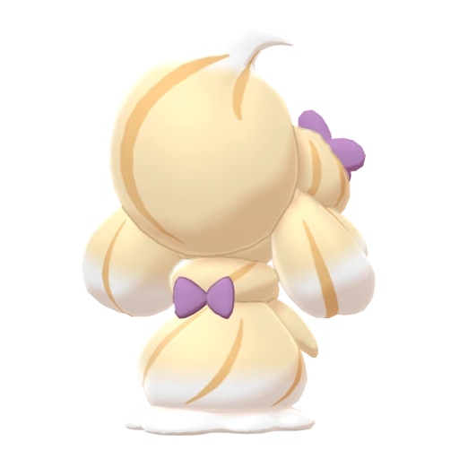 Alcremie Caramel Swirl Ribbon, Back, in Sword & Shield: The Crown Tundra