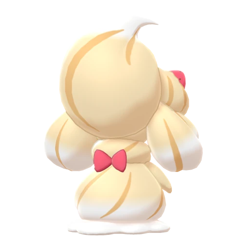 Alcremie Caramel Swirl Strawberry, Back, in Sword & Shield: The Crown Tundra