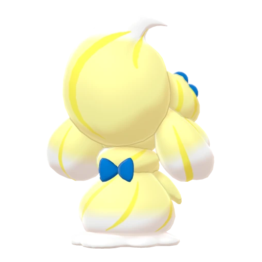 Alcremie Lemon Cream Berry, Back, in Sword & Shield: The Crown Tundra