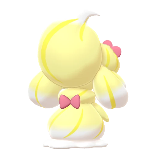 Alcremie Lemon Cream Love, Back, in Sword & Shield: The Crown Tundra