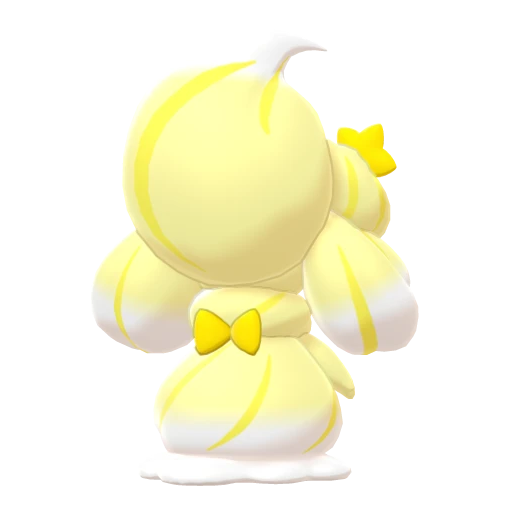Alcremie Lemon Cream Star, Back, in Sword & Shield: The Crown Tundra