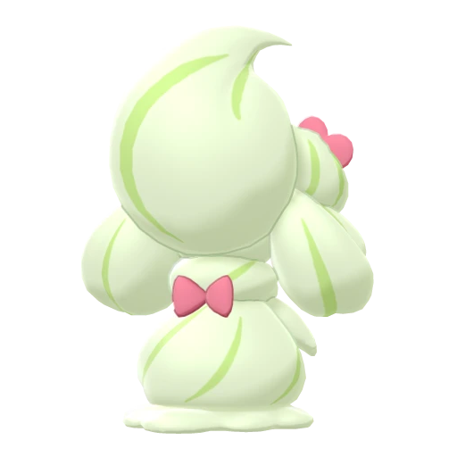 Alcremie Matcha Cream Love, Back, in Sword & Shield: The Crown Tundra