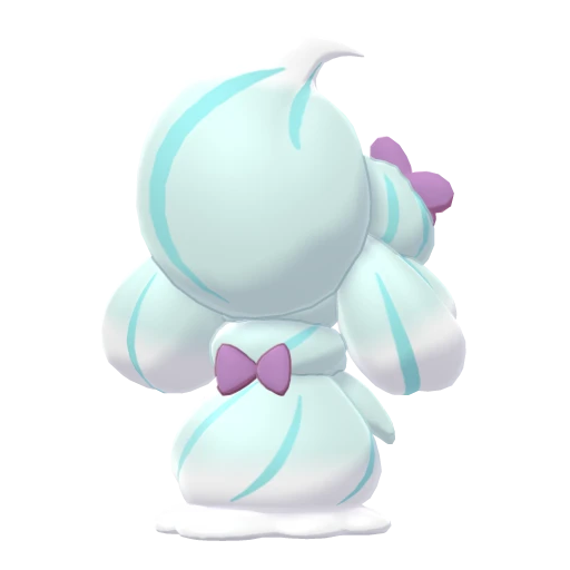 Alcremie Mint Cream Ribbon, Back, in Sword & Shield: The Crown Tundra