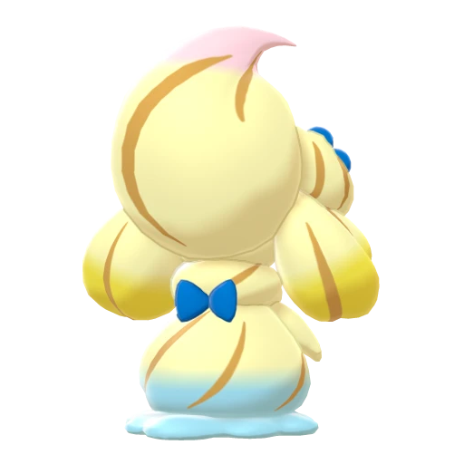 Alcremie Rainbow Swirl Berry, Back, in Sword & Shield: The Crown Tundra