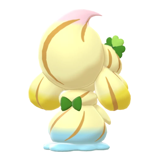 Alcremie Rainbow Swirl Clover, Back, in Sword & Shield: The Crown Tundra