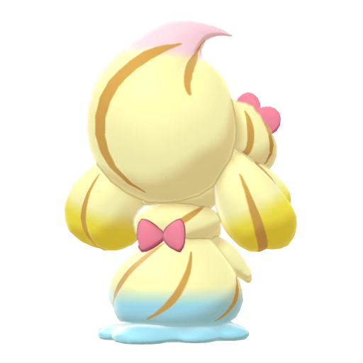 Alcremie Rainbow Swirl Love, Back, in Sword & Shield