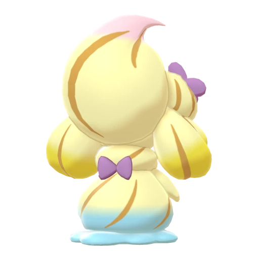 Alcremie Rainbow Swirl Ribbon, Back, in Sword & Shield: The Crown Tundra