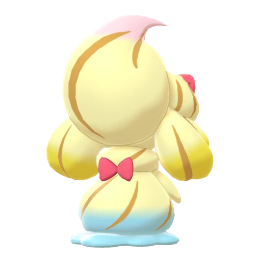 Alcremie Rainbow Swirl Strawberry, Back, in Sword & Shield: The Crown Tundra