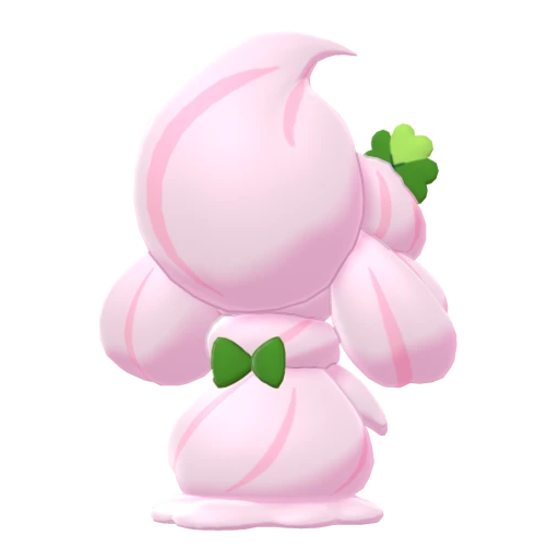 Alcremie Ruby Cream Clover, Back, in Sword & Shield