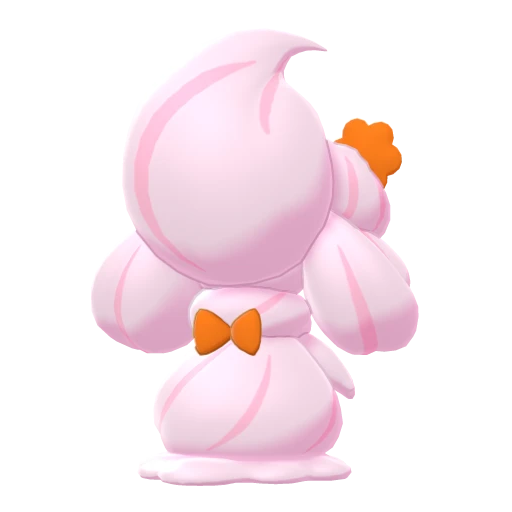Alcremie Ruby Cream Flower, Back, in Sword & Shield