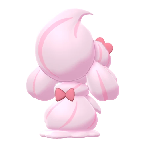 Alcremie Ruby Cream Love, Back, in Sword & Shield
