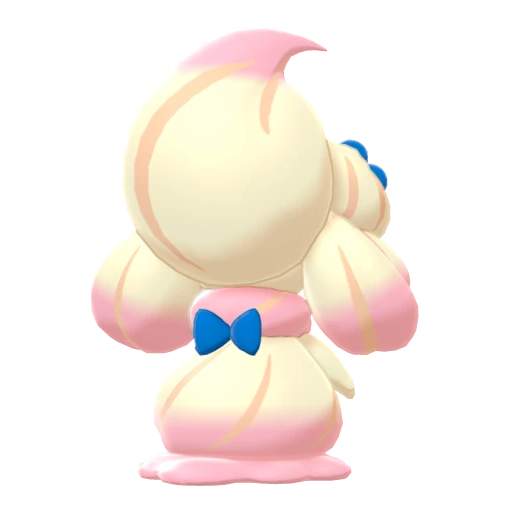 Alcremie Ruby Swirl Berry, Back, in Sword & Shield