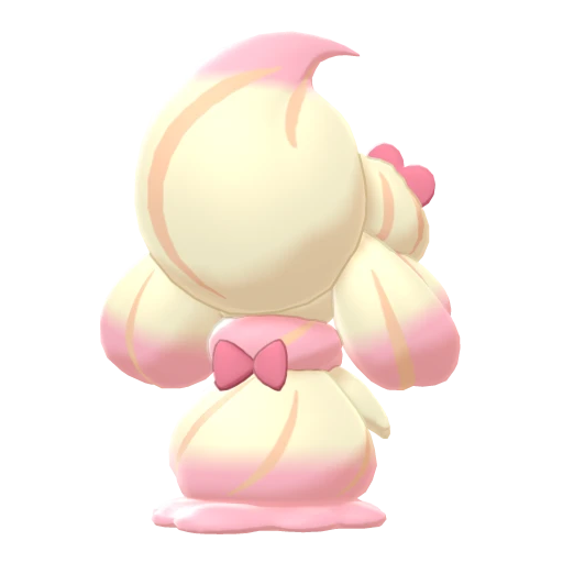 Alcremie Ruby Swirl Love, Back, in Sword & Shield