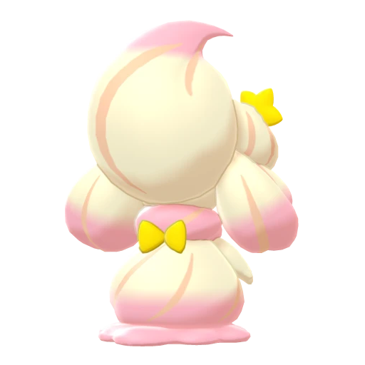 Alcremie Ruby Swirl Star, Back, in Sword & Shield