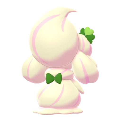 Alcremie Vanilla Cream Clover, Back, in Sword & Shield: The Crown Tundra