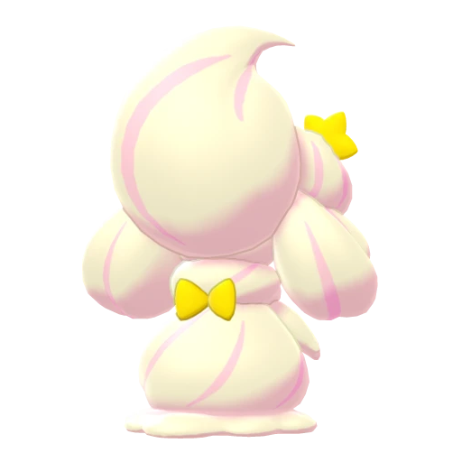 Alcremie Vanilla Cream Star, Back, in Sword & Shield
