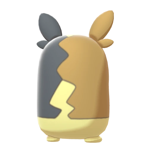 Morpeko Full Belly Mode, Back, in Sword & Shield: The Isle of Armor