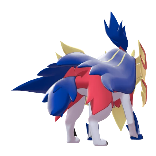 Zamazenta Crowned Shield, Back, in Sword & Shield