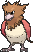 Spearow, Front, in Sun & Moon