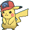 Pikachu Sinnoh Cap, Front, in Ultra Sun & Ultra Moon