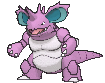 Nidoking, Front, in Ultra Sun & Ultra Moon
