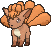 Vulpix, Front, in Ultra Sun & Ultra Moon