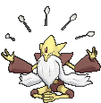 Alakazam Mega, Front, in Ultra Sun & Ultra Moon