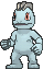 Machop, Front, in Ultra Sun & Ultra Moon