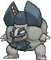 Golem Alolan, Front, in Ultra Sun & Ultra Moon