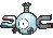 Magnemite, Front, in Sun & Moon