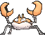Krabby, Front, in Ultra Sun & Ultra Moon