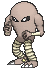 Hitmonlee, Front, in Sun & Moon