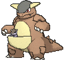Kangaskhan, Front, in Ultra Sun & Ultra Moon