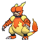 Magmar, Front, in Ultra Sun & Ultra Moon