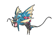 Gyarados Mega, Front, in Ultra Sun & Ultra Moon