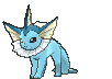 Vaporeon, Front, in Ultra Sun & Ultra Moon